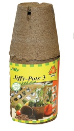 [100055693] Jiffy Pots 3 inch Round Grows Plants
