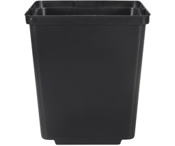 [HG35SQPOT] Pro Cal Premium Square Pot with tag slot, L: 3.37 in x W: 3.37 in x D: 3.93 in