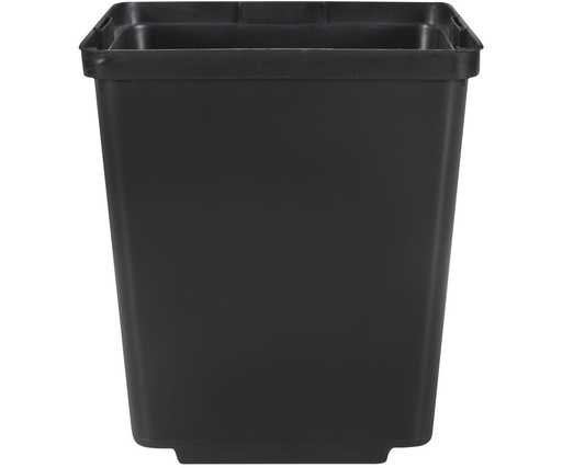 [HG35SQPOT] Pro Cal Premium Square Pot with tag slot, L: 3.37 in x W: 3.37 in x D: 3.93 in