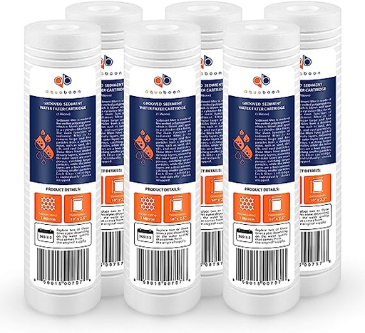 [ABPleated] AquaBoon Pleated Sediment Filter, L: 10 in x W: 2.5 in