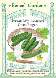 [5826] Renee's Garden Cucumbers Persian Baby Green Fingers