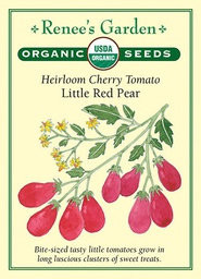 [3024] Renee's Garden Heirloom Tomato Cherry Little Red Pear