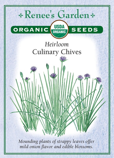 [3033] Renee's Garden Heirloom Chives Culinary