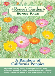 [8173] Renee's Garden Bonus Pack A Rainbow of California Poppies