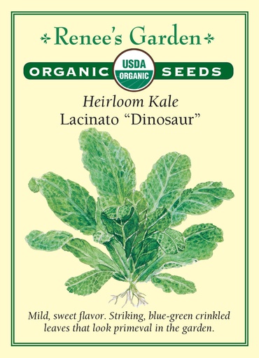 [3085] Renee's Garden Heirloom Kale Lacinato Dinosaur