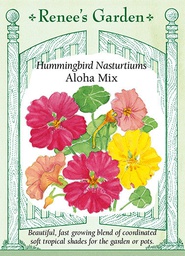 [5874] Renee's Garden Hummingbird Nasturtiums Aloha Mix
