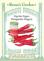 Renee's Garden Paprika Pepper Hungarian Magyar
