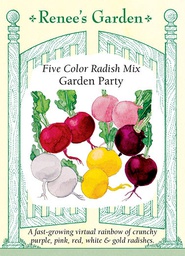 [5994] Renee's Garden Radish Five Color Mix Garden Party