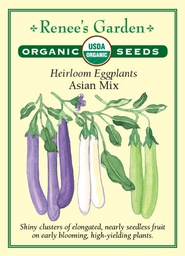 [3036] Renee's Garden Heirloom Eggplants Asian Mix