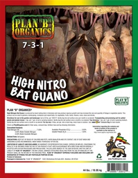 [ConcBatG44lb] Concentrates Plan B Bat Guano Hi Nitro 7-3-1, 44 lb