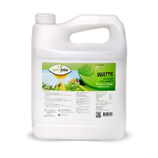 [OFWattsGal] Optic Foliar Watts, 4 l