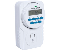 [TM01715] Autopilot 7-Day Grounded Digital Programmable Timer