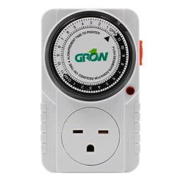 [710005] Grow1 Single Outlet Mechanical Timer, 240V