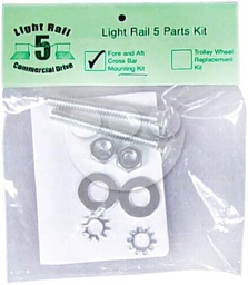[710145] LightRail Fore &amp; Aft 5 Crossbar Mounting Kit