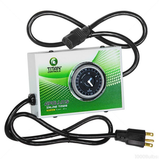 [734135] Titan Controls Apollo 4 120 Volt In-Line Lighting Timer