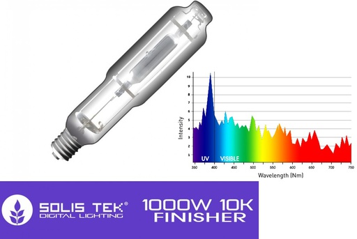 [ST1000MH10K] Solis-Tek SE MH Lamp, 1,000 Watt, 10,000 K