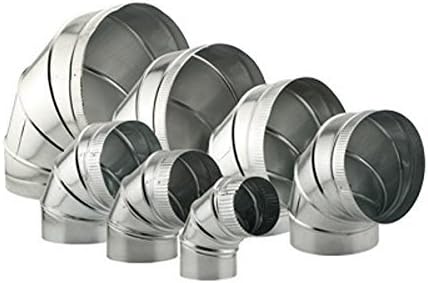 [750110] Ideal Air 90 Elbow, 8 in