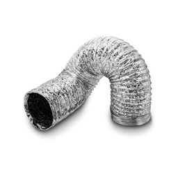 Max-Duct Silver/Black Foil Ducting, 25 ft