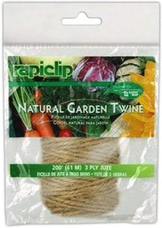 [700874] Rapiclip Natural Garden Twine, 200 ft