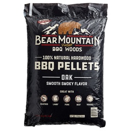 [OakPell40lbs] Bear Mountain Oak Wood Pellets, 40 lb