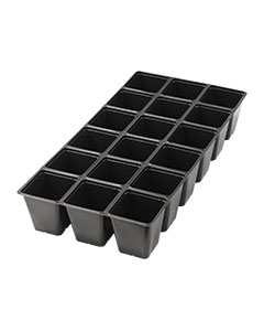 [SOP-1801-Deep] Sheet Pots, Deep Insert, 18 Cup, 1-Pack