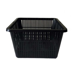 [HG9SQBK] Square Net Pot, 9 in x 9 in x 5 in