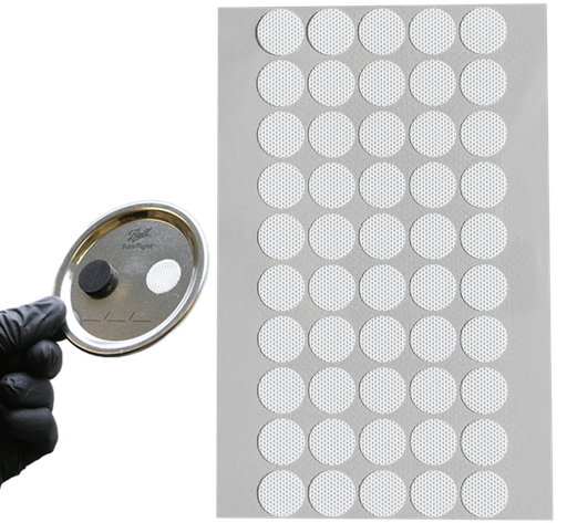 [LCJAR-AF-050] Microppose Adhesive Jar Filter Discs