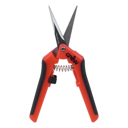 [550931] Grow1 Orange Trimming Shears, Straight Blade Scissors