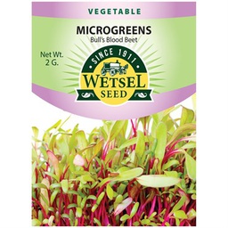 [WET12049] Wetsel Seed Microgreens Bull's Blood Beet Seed