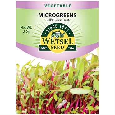 [WET12049] Wetsel Seed Microgreens Bull's Blood Beet Seed
