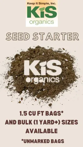 [KiSSeed1.5cf] KiS Organics Seed Starter Mix, 1.5 cu ft