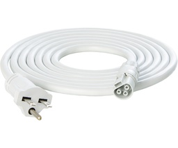 [CHE1063015W] PHOTOBIO X White Cable Harness Plug, 16AWG 208-240V