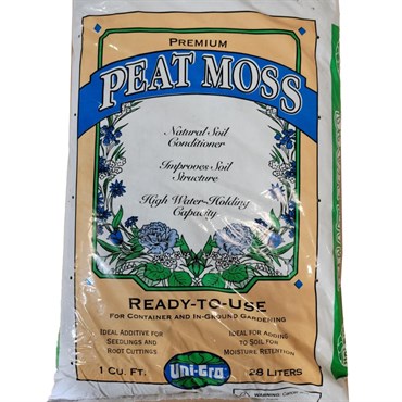 [100-00114] Uni-Gro Peat Moss, 1 cu ft