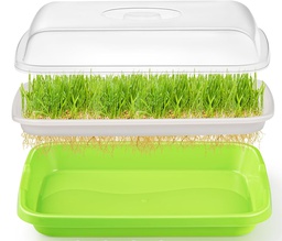 [FELISTORYTray] FELISTORY Microgreen Seed Sprouter Tray With Dome