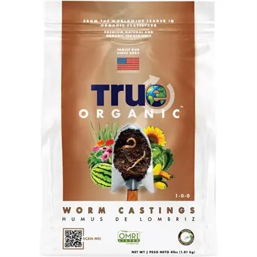 [TRUR0054] True Organic™ Worm Castings 1-0-0 - 4lb